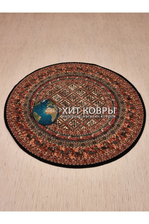 Бельгийские шерстяные ковры Kashqai-Shapur 43 01 500 круг